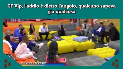 GF Vip, l'addio è dietro l'angolo, qualcuno sapeva gia qualcosa