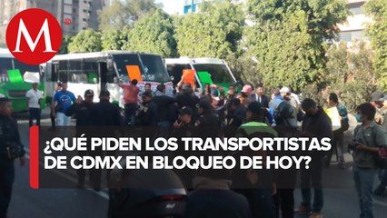 Paro de transportistas de CdMx es por problema interno de sindicato: Semovi