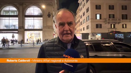 Calderoli “Con Regioni Volontà di collaborare per massimi risultati”