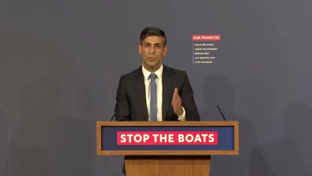Rishi Sunak says illegal migrants deported from Britain will never be allowed back