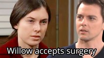 General Hospital Shocking Spoilers Willow accepts surgery when Michael announces the truth