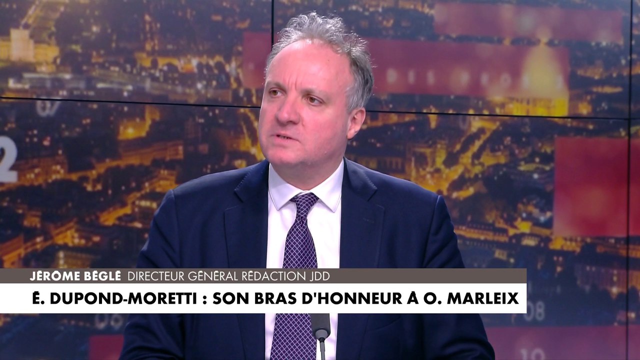 Jérôme Béglé sur le bras d'honneur d'Eric DupondMoretti «L'autorité