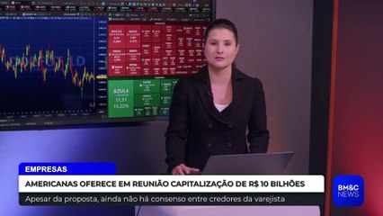 AMERICANAS OFERECE EM REUNIÃO CAPITALIZAÇÃO DE R$ 10 BILHÕES