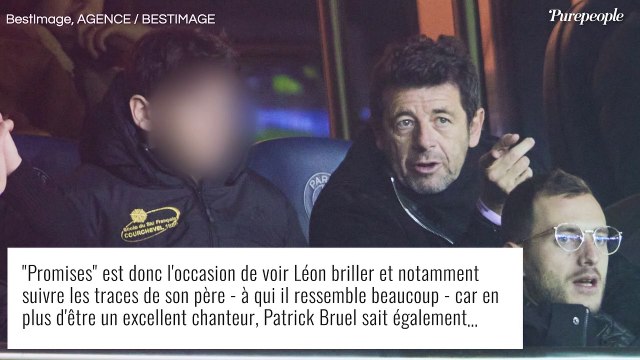 Patrick Bruel et Amanda Sthers : Leur fils Léon, copie conforme de son papa, fait ses 1ers pas aux côtés d'un grand acteur
