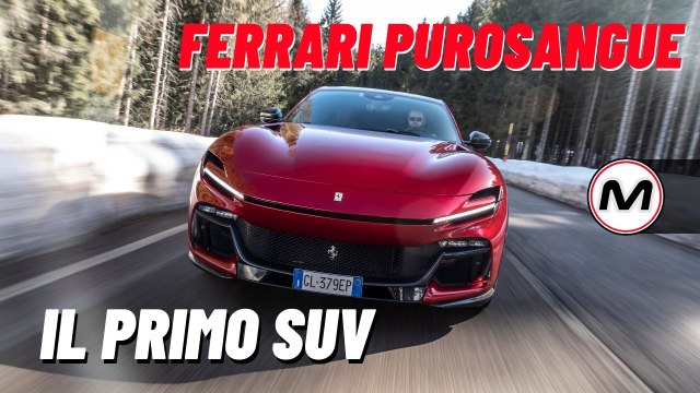 FERRARI PUROSANGUE | Prima PROVA SU STRADA del SUV di Maranello