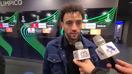 Felipe Anderson zona mista Conference League