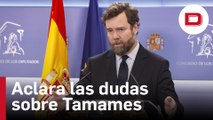 Iván Espinosa de los Monteros aclara las supuestas dudas sobre el candidato a la moción de censura, Ramón Tamames