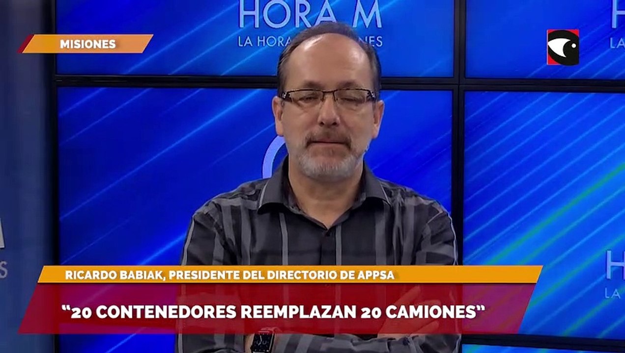 “20 contenedores reemplazan 20 camiones”