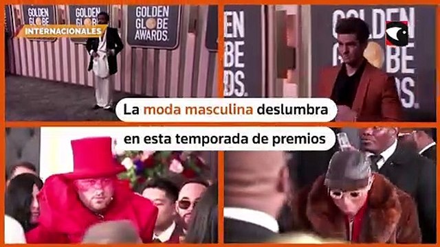 La moda masculina deslumbra en las alfombras rojas de esta temporada