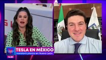 Samuel García habla de la instalación de la gigafábrica de Tesla en Nuevo León