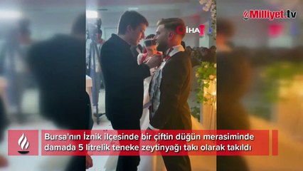 Damada Düğünü İçin Özel 5 Litre Zeytinyağı Hediye Seti 🫒