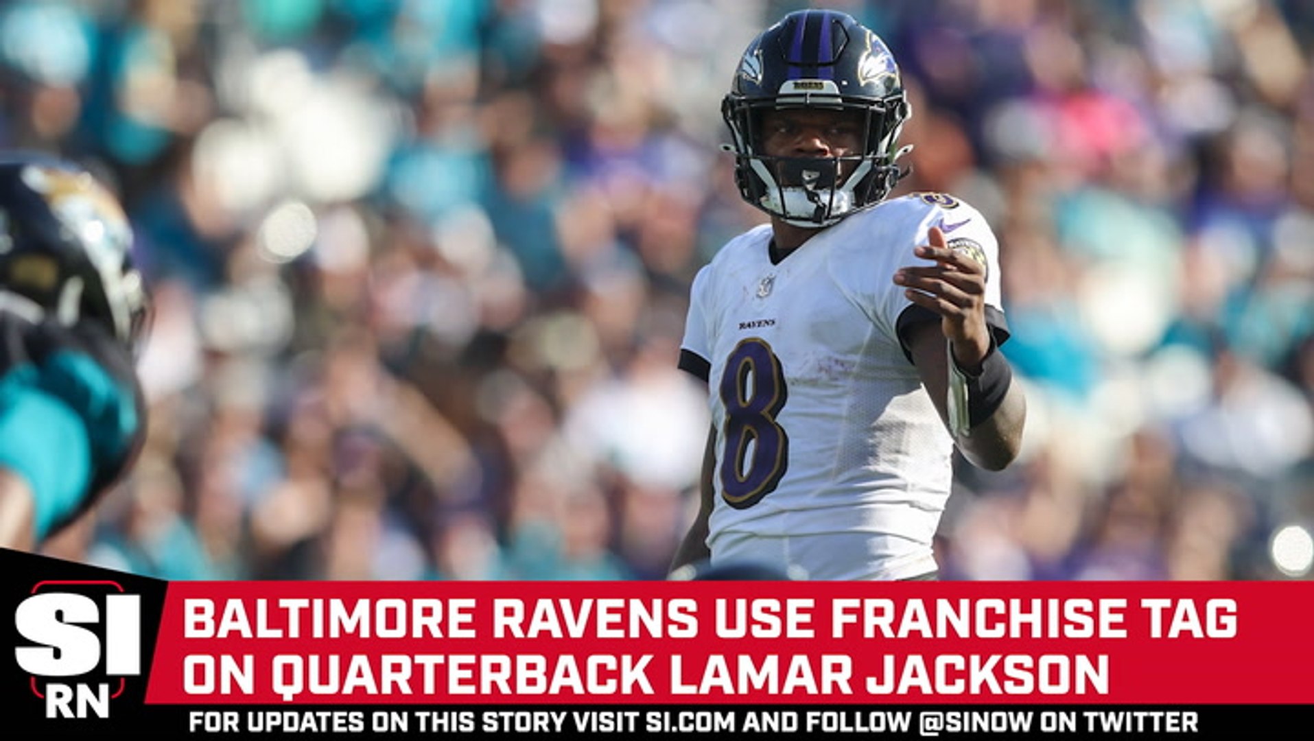 Lamar Jackson: Baltimore Ravens place franchise tag on star QB