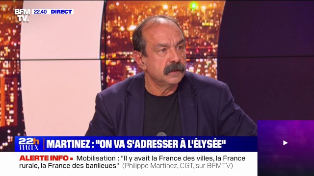 Philippe Martinez: La CGT est convaincue qu'Emmanuel Macron fait de la réforme des retraites une affaire personnelle