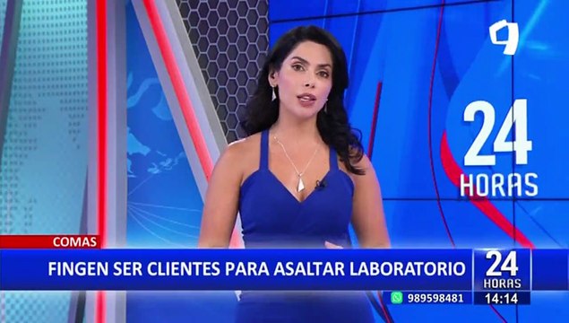 Grupo de delincuentes se hacen pasar por pacientes y asaltan laboratorio clínico en Comas