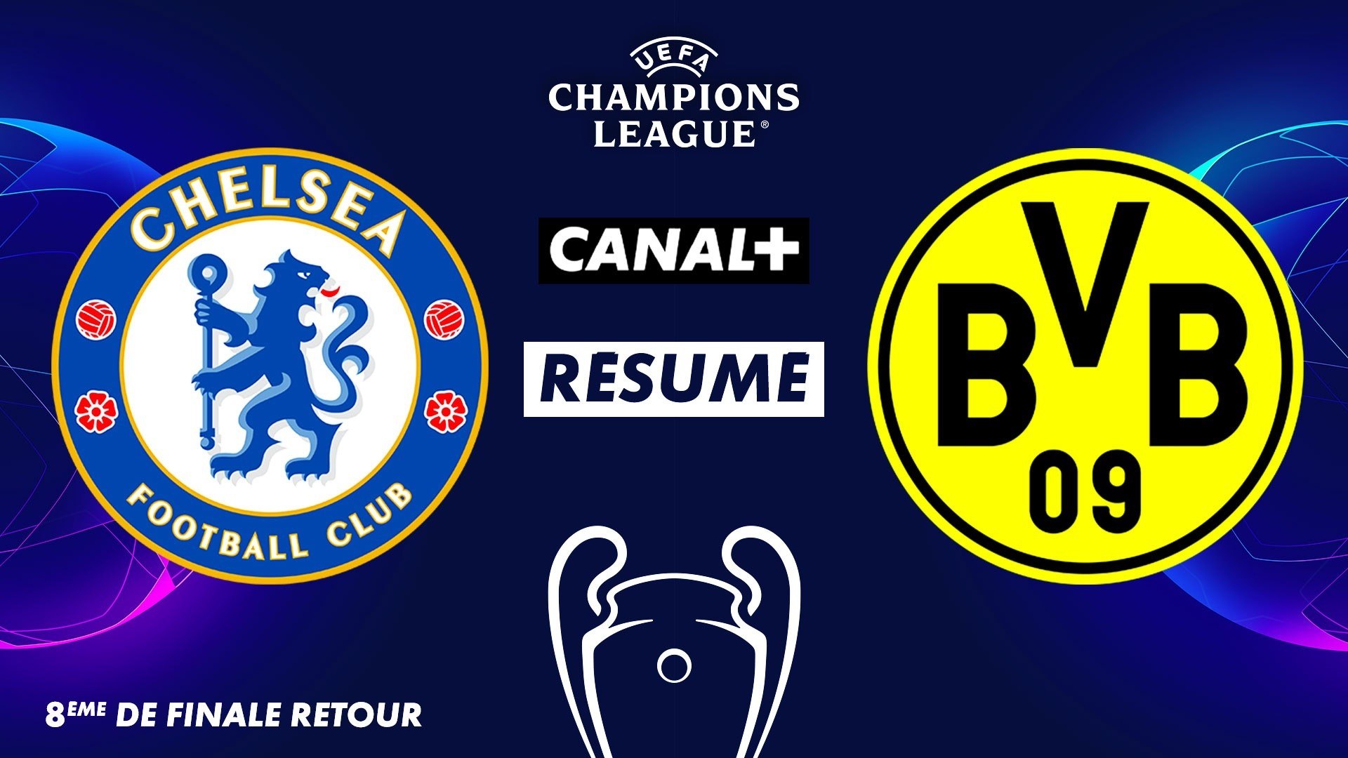 Le résumé de Chelsea / Dortmund - Ligue des Champions (8ème de finale  retour) - Vidéo Dailymotion