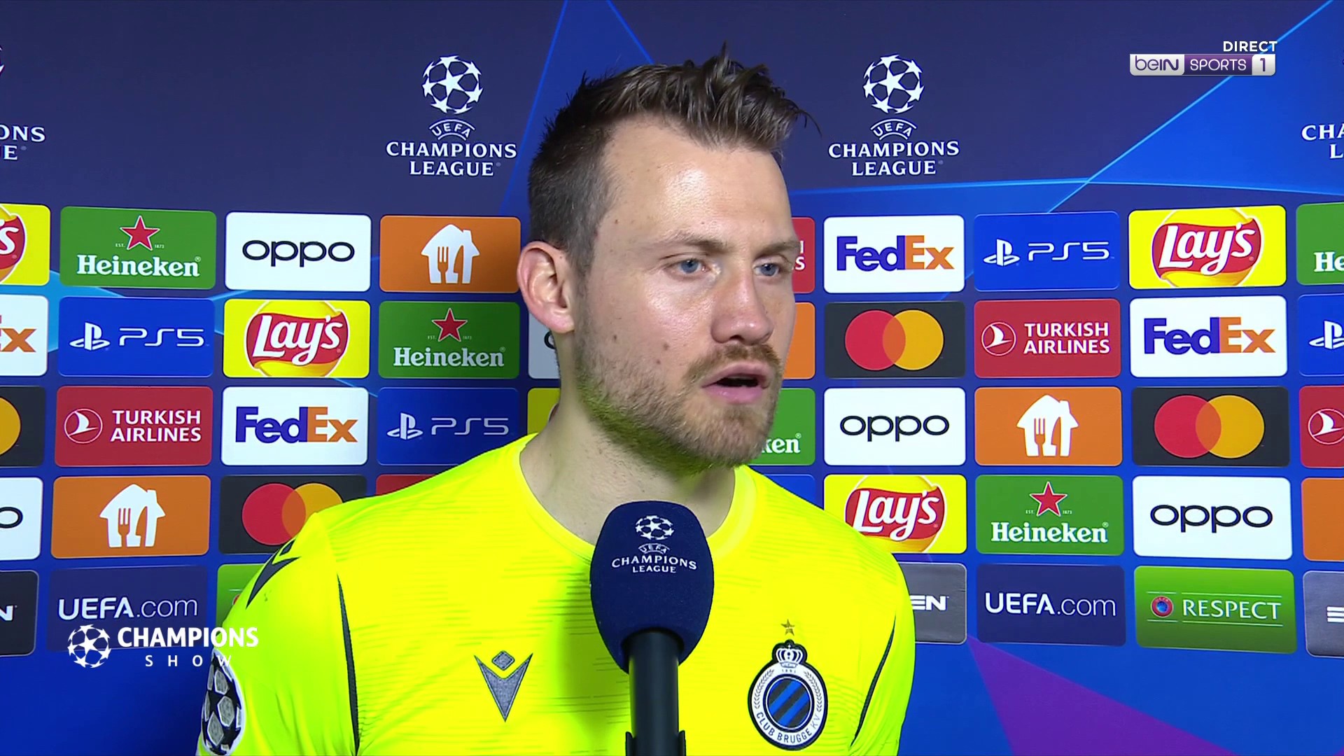 Mignolet : "Ils ont été meilleurs que nous"