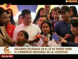 Eligen delegada que representará a la pqa. 23 de Enero en el Congreso Nacional de la Juventud