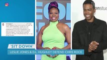 Leslie Jones, D.L. Hughley Defend Chris Rock Against Backlash Over Will Smith Jokes: 'Sit Down'