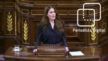 Demoledores 50 segundos de Carla Toscano (VOX) desmontando el falso feminismo del PSOE