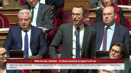 Retraites : "Cette réforme à terme ne sera pas abrogée", assure Bruno Retailleau