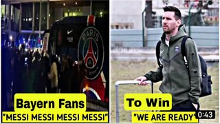 Messi en Alman..  Des Fans de Bayern qui scand le nom de Messi..
