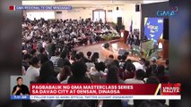 Pagbabalik ng GMA Masterclass Series sa Davao City at Gensan, dinagsa | UB
