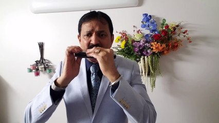 Ram Kare Aisa Ho Jaye-Film Milan 1967-Vintage Song on Harmonica Live Performance by Mukund Kamdar