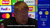 Potter hails 'special night' as Chelsea beat Dortmund to reach quarter-finals
