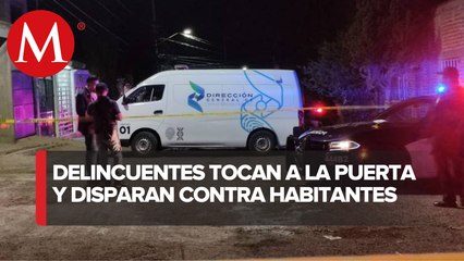 Dos personas fueron asesinadas al interior de un domicilio en Aguascalientes