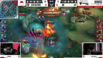 ONIC vs ALTER EGO _ Indonesian mobile legend pro turnament