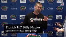 Florida HC Billy Napier Opens Gators' 2023 Spring Camp