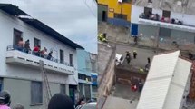 Así fue el escape de 23 presos en centro carcelario de Cali: 