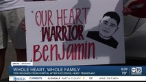 Teen released from hospital after heart transplant