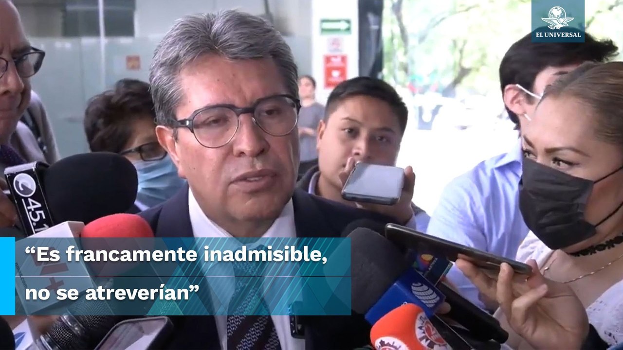 EU no se atrevería a invadir México en su lucha contra el crimen organizado: Monreal