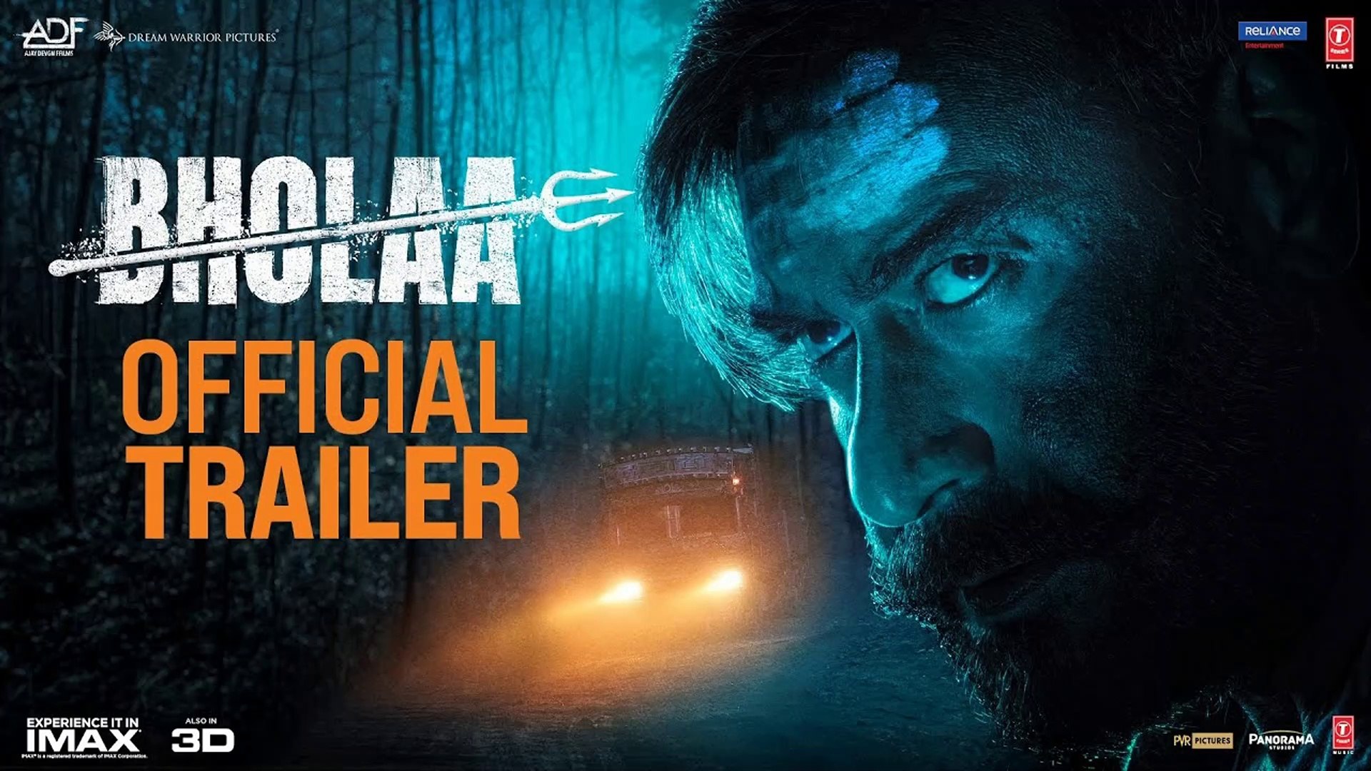 Bholaa Official Trailer - Ajay Devgn - Tabu - Bholaa In IMAX 3D - 30th March 2023