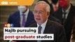 Najib pursuing post-grad studies in prison