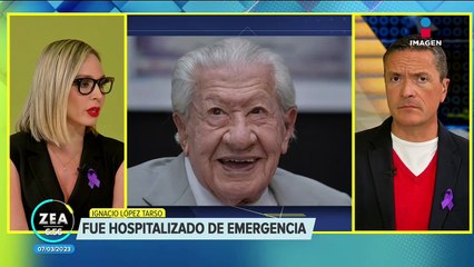 Ignacio López Tarso fue hospitalizado de emergencia