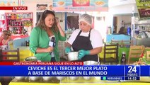 Chorrillos: Celebran tercer puesto de ceviche mixto en ranking de mejores platos marinos