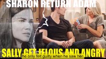 The Young And The Restless Spoilers Shock_ Adam and Sharon connected - Sally jea