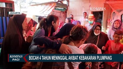 Kebakaran Plumpang: Isak Tangis Keluarga Pecah Saat Jenazah Bocah 4 Tahun Tiba di Rumah Duka
