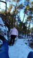 Slipping and Sliding Down the Trail