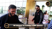 Celebs CRAZY Dance At Airport | Ranbir, Ranveer, Varun, Shraddha, Kartik, Deepika & More