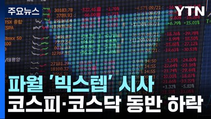 미국발 긴축 우려에...증시는 하락·환율은 급등 / YTN