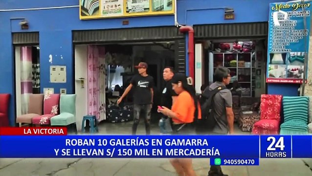 “Se llevaron el 90% de mi mercadería”: hablan comerciantes tras robo de 10 puestos en Gamarra