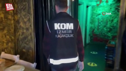 İzmir'de sahte içki çetesine operasyon yapıldı