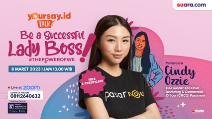 Yoursay Talk: Kiat dan Trik Jitu Jadi Lady Boss yang Sukses