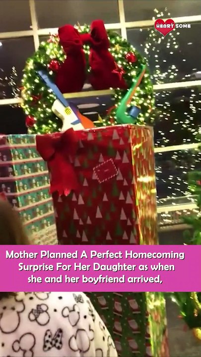 Mother Planned Homecoming Surprise For Her Daughters || Heartsome