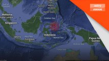 Gempa bumi sederhana landa selatan laut Maluku, Indonesia