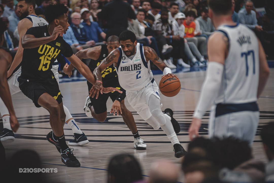 Kyrie Irving Drops 33 points to lead The Dallas Mavericks over Utah Jazz, 120-116