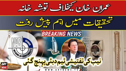 NAB team reaches Dubai for probe into Imran Khan's Toshakhana case